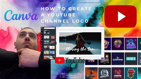 Creating A Youtube Channel Logo For Free On Canva Youtube