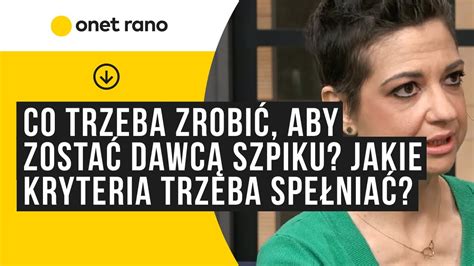 Co trzeba zrobić aby zostać dawcą szpiku Jakie kryteria trzeba