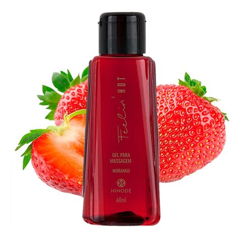 Óleo Hot Gel Massagem Corporal Esquenta E Lubrifica Morango R 34 99 em Mercado Livre