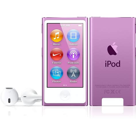 Ipod Nano 7g 16gb Flash Portable Media Player