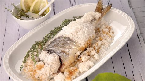 Ricetta Branzino In Crosta Di Sale Al Bimby Agrodolce