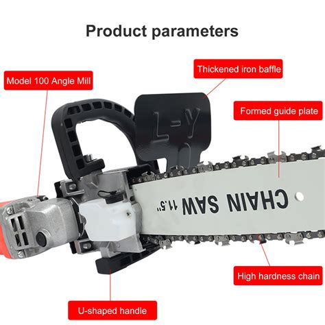 Drillpro Upgrade Electric Saw Parts 11 5 Inch M10 M14 M16 Chainsaw