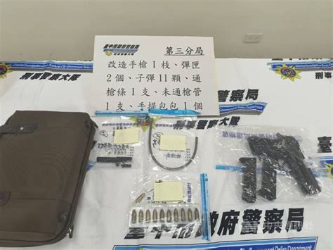 台中警方掃黑專案！查獲4把改造槍枝 逮捕15涉案人送辦 社會萬象 生活 Nownews今日新聞