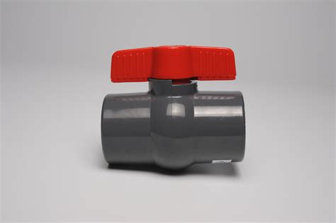 Compact Ball Valve Pvc Gray Dura Plastics