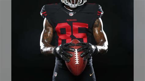 49ers Officially Unveil Black, Red And Gold Alternate, 56% OFF