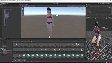 3D Lingerie Clothes 0003 UE5 Unity Blender Animated Realistic Female Character