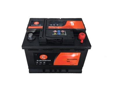 Аккумулятор EUROREPAR STANDART 12V 60Ah 640A L2D 1632648780 Купить ...
