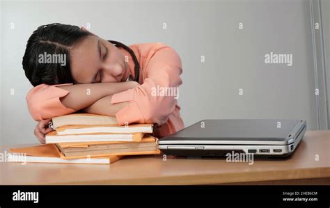Student Sleeping Study Table Hi Res Stock Photography And Images Alamy