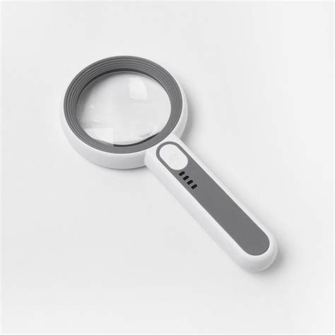 Лупа классическая, линза 60мм, подсветка - купить с доставкой по ...