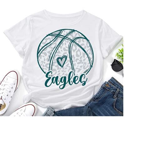 Eagles Basketball Svgeagles Mascot Svgleopard Eagles Svge Inspire