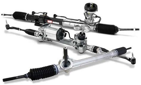 Гидравлические и электрические рулевые рейки