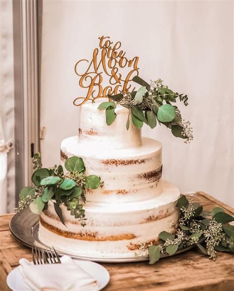 Naked Cake For Spring Wedding Perfect Sweetness For Your Big Day