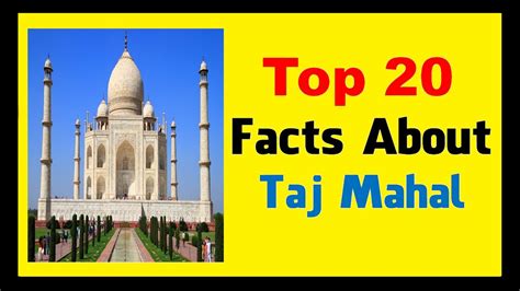 20 Facts About Taj Mahal