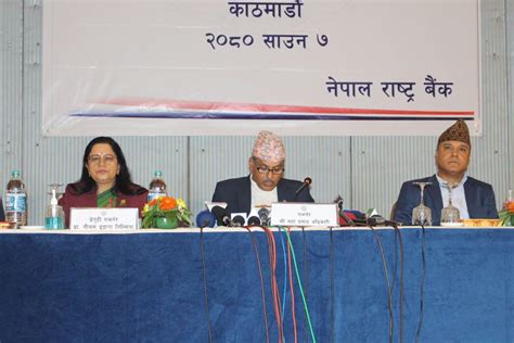 Nepal Rastra Bank Unveils Monetary Policy For Fiscal Year