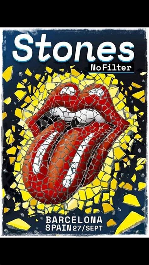 Pin Von HM Auf Rolling Stones Konzert Poster Konzertposter Rolling