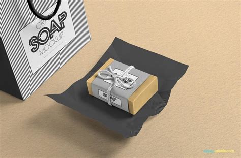 Soap Mockup Best Free Soap Packaging Box Psd Templates