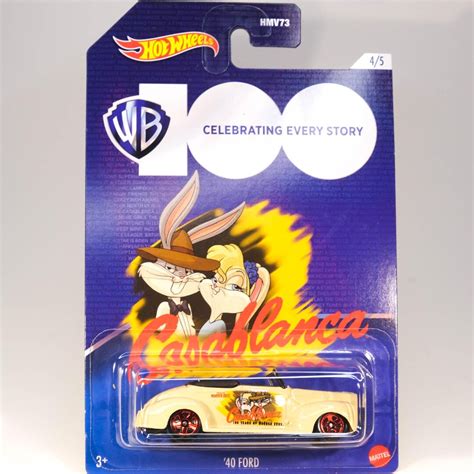 Hot Wheels 40 Ford Coupe Warner Bros 100th Anniversary Bugs Bunny And Lola Etsy