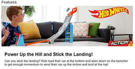 Hot Wheels Hill Climb Champion Track Set With One Vehicle Hobbies Toys Toys Games On Carousell