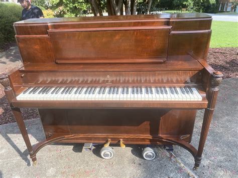 Steinway & Sons upright piano model "P" - A440 Pianos