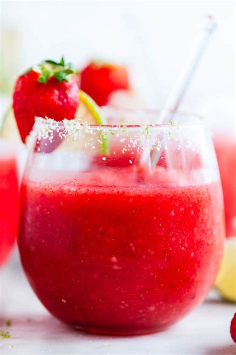 how to make frozen strawberry margaritas