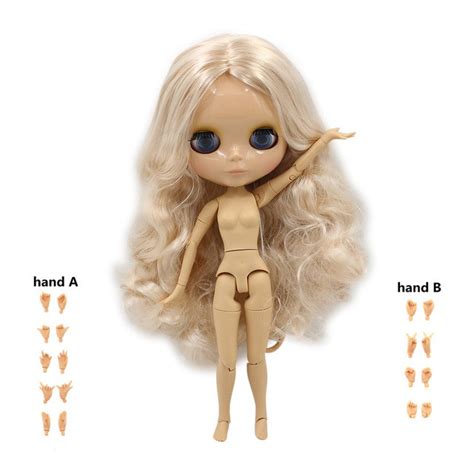 Blythe Doll Joint Body Nude Doll With Hands Colors Eyes Cm Shopee Philippines