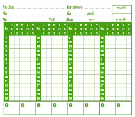answer sheet templates artofit