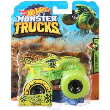 Hot Wheels Monster Jam Trucks Акула Shark Wreak Внедорожник Джип Scale FYJ Купить