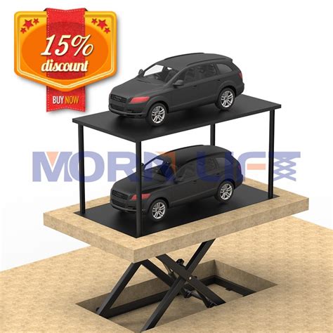 In A Pit Electric Table Hydraulic Stationary Car Scissor Lift China