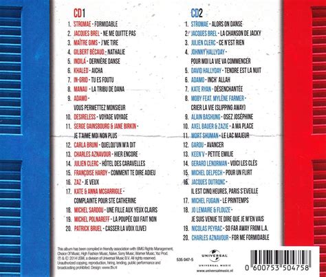 De 10 Bekendste Franse Chansons Top 10 Lijstjes