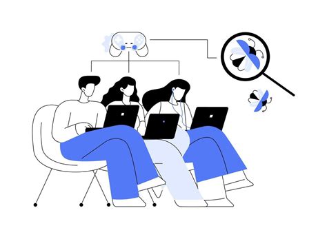 Game Testing Abstract Concept Illustration 47232203 Vector Art At Vecteezy
