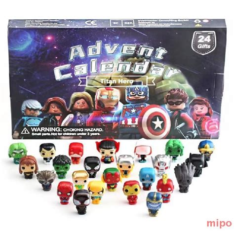 Адвент календарь с фигурками MARVEL / Фигурки Марвел 24 штуки - купить ...