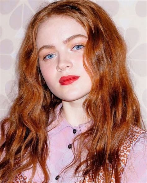 Sadie Sink Fanpage On Instagram Sadie Sink Fav Celebs Redheads