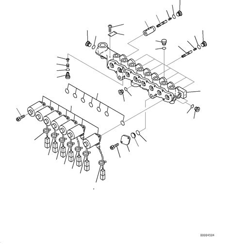 VALVE ASS Y 207 60 71311 KOMATSU Part Catalog