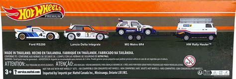 Hot Wheels Rally Premium Box Set