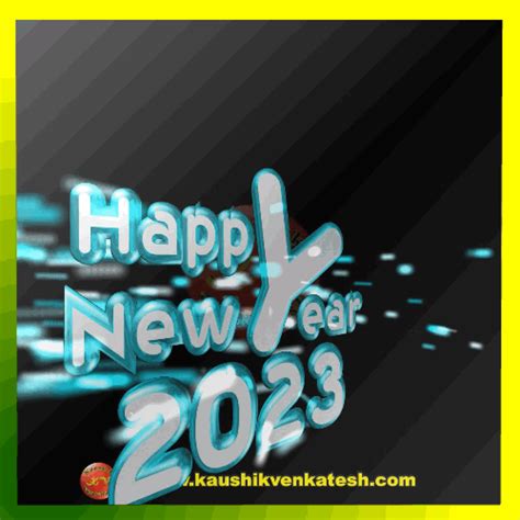 Happy New Year 2023 - Kaushik Venkatesh