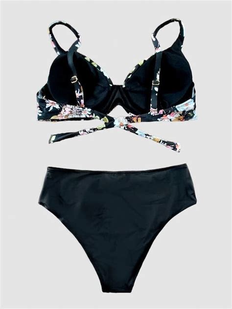 Parizianista Set Bikini Floral Skroutz Gr