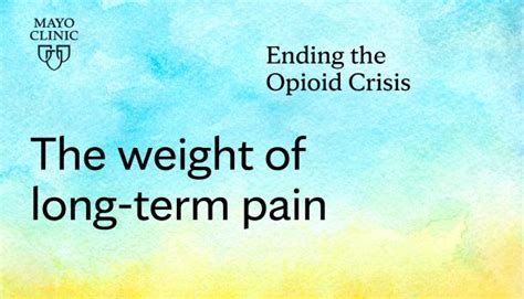 Defining Opioids Mayo Clinic Press
