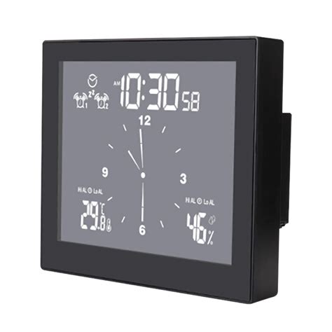 Thermom Tre Num Rique Alarme Horloge Humidim Tre Alarme Tanche