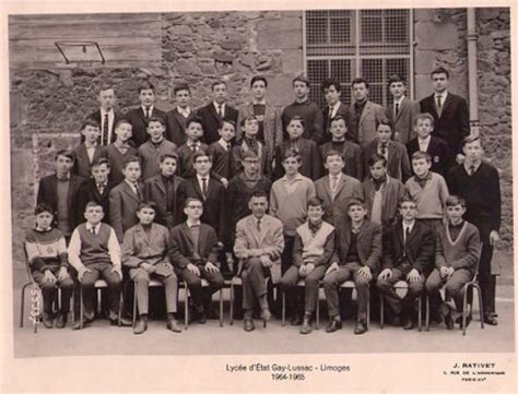 Photo de classe 3 B3 1964 65 de 1964 Lycée Gay Lussac Copains d avant