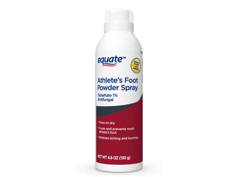 Equate Athletes Foot Powder Spray Tolnaftate 1 Antifungal 46 Oz