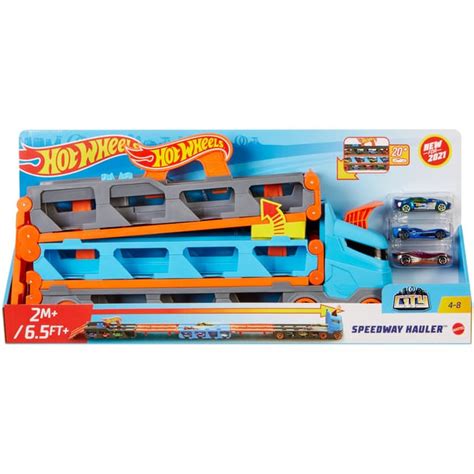 Hot Wheels City In Rennbahn Transporter
