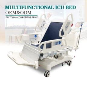 BER11K3 Rollover Hospital Bed Full Electric ORP Medical Hospital Bed