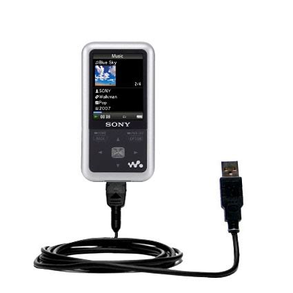 Classic Straight USB Cable Suitable For The Sony Walkman NWZ A With Power Hot Sync And Charge