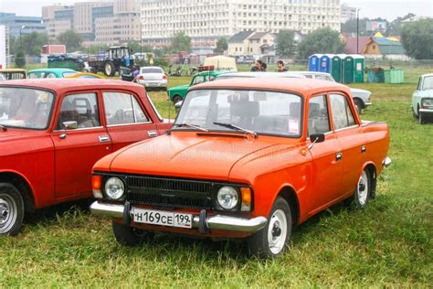 Izh-Moskvich-412IE-028 editorial stock image. Image of outdoors - 250045679
