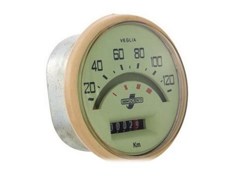 Tachometer für Lambretta 175 TV 2 rund 120km h Ziffernblatt gr