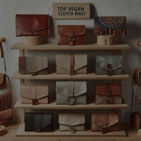 top vegan leather clutch bag choices   ethical