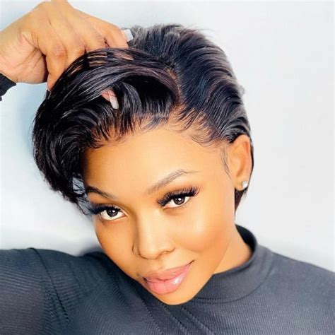 Readytogo Pixie Cut Glueless 13x4 Frontal Lace Wig Side Part Luvmehair South Africa