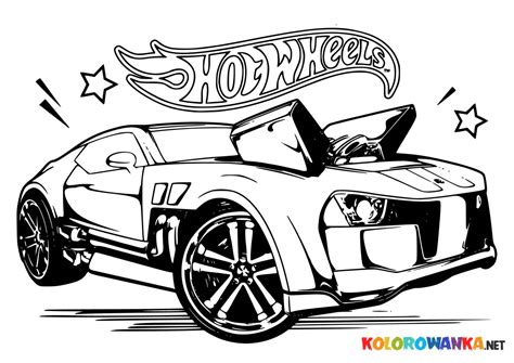 Malowanki Do Druku Hot Wheels Kolorowanki Do Druku