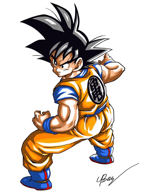 son goku art 4