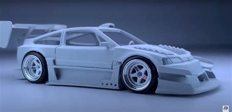 Hot Wheels Honda CRX Goes Bonkers With A Party In The Rear Autoevolution